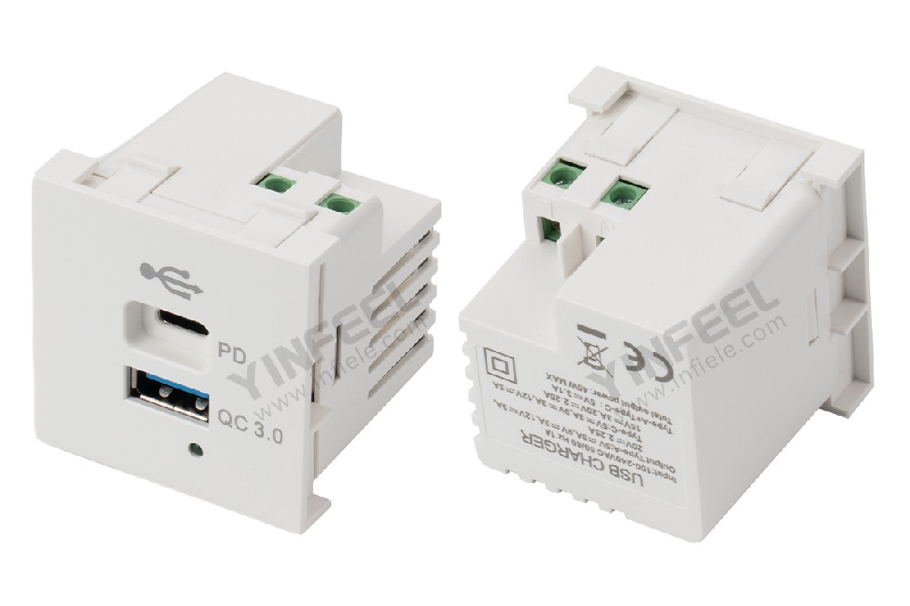 IF-USB-AC-2-45-3A-45W